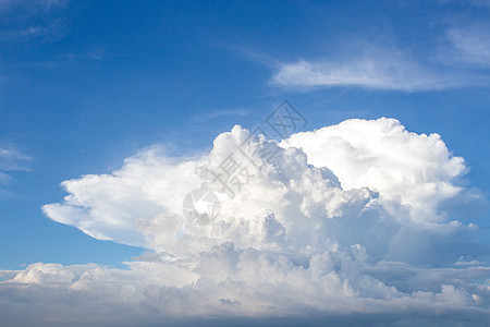 蓝蓝天空云蓝色天气天堂气氛多云气候白色臭氧天空图片