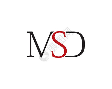 msd 字母徽标图片