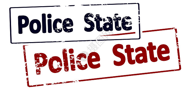 警察统计国家矩形红色墨水政体蓝色邮票橡皮身材力量图片