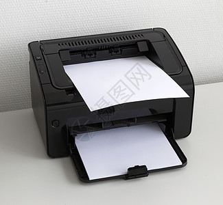 压缩激光家用打印机打印按钮喷墨床单桌子外设白色复印机机器图片