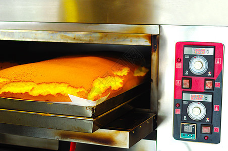 台湾传统海绵蛋糕海绵状烘烤食物面粉美食金子火炉棕色烹饪脆皮图片