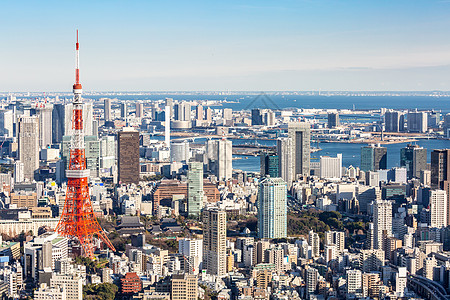 日本东京东京塔旅行天线地方地标摩天大楼观景台城市景观景点天际图片