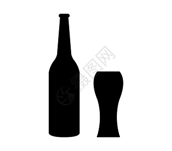啤酒瓶 ico酒精啤酒标签玻璃庆典插图酒吧瓶子液体图片
