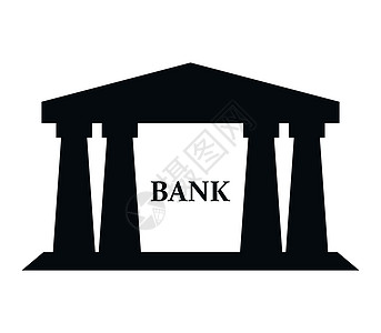 银行图标法院储蓄经济衰退贷款建筑学金融投资民众银行业柱子图片