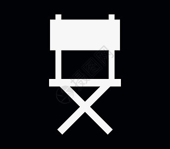 导演椅 ico商业艺术行动照片剧院摄影座位木头制作人电视背景图片