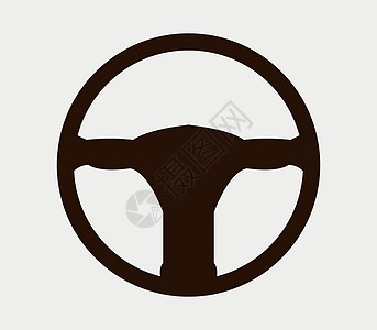 汽车方向盘 ico学校驾驶艺术控制车轮司机车辆圆圈黑色插图图片
