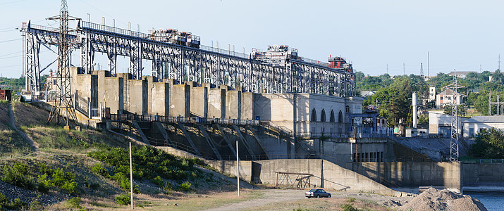 摩尔多瓦德涅斯特河水力发电厂 Dniester河图片