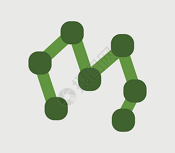 分子图标基因组原子科学生物背景图片