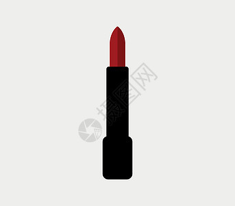口红图标绘画配饰魅力女性化妆品奢华头油插图管子产品图片