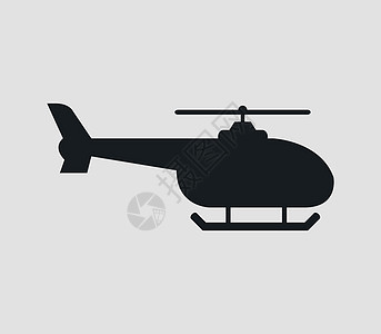 直升机图标螺旋桨速度乘客旅行车辆交通旅游菜刀航空公司旋转背景图片