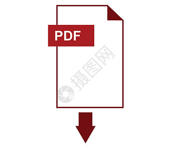 下载图标 pd网络标签按钮文档红色艺术白色正方形插图电脑背景图片