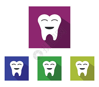 牙牙图标牙疼牙医诊所治疗广告卫生搪瓷身份药品空腔图片