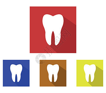 牙牙图标屏幕牙疼治疗疼痛贸易科学身份搪瓷解剖学凹痕图片