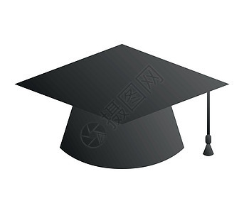 毕业帽 ico大学成就庆典仪式学校知识教育智慧文凭插图图片