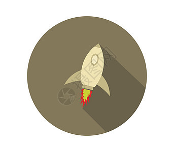 火箭图标飞船卡通片液体艺术标识科学插图技术夹子商业背景图片