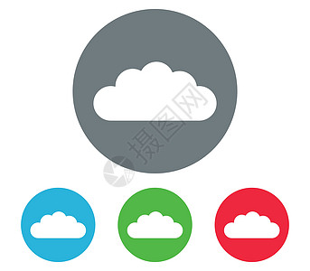 云云图标上传概念阴影下载插图计算互联网电脑基础设施信息性图片