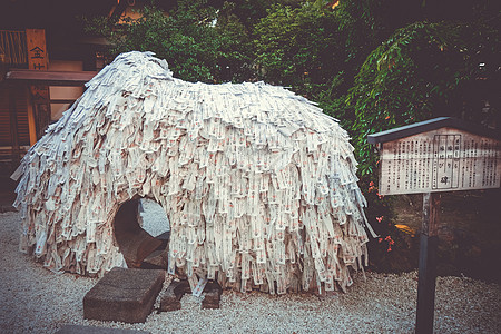 神庙石 日本京都Gion地标岩石旅游仪式旅行城市神社宗教传统寺庙图片