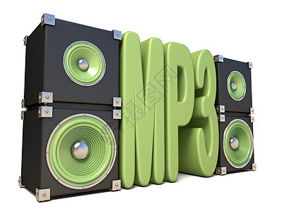 两对音响 喇叭 MP3 3插图扬声器歌曲工作室立体声派对记录分贝放大器盒子图片