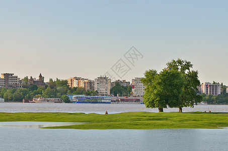 多瑙河和加拉提市图片