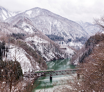 冬季风雨雪培训白色火车城市景观铁路风光村庄农村冰镇树木图片