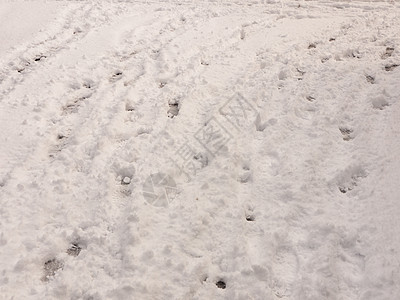 地上积雪的全表面和足迹纹理天气地面阴影雪堆雪花季节水晶冻结墙纸大雪图片