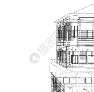 建筑的概念  3 的矢量渲染文档工程绘画原理图公寓建筑师草图印刷地面项目背景图片