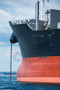西雅图埃利奥特湾货轮锚船图片