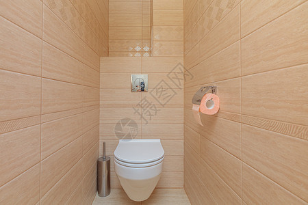 带厕所的洗手间隐私座位浴室陶瓷房间棕色洗澡壁橱制品公寓图片