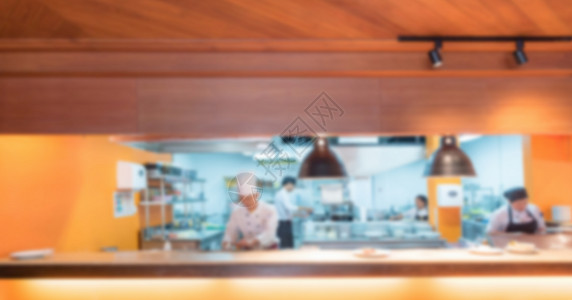 厨房闪光背景食物商业溪流顾客面包师火炉职业服务柜台文化背景图片