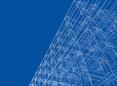 抽象的体系结构 韦克托项目摩天大楼几何学草图技术工程网格墙纸3d城市图片
