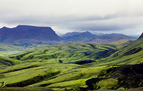 冰岛山区支撑岩石薄雾升华海滩悬崖天空海洋火山环境图片