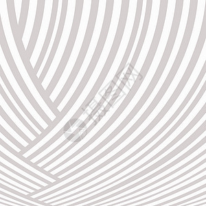 摘要条纹背景 白色和浅灰色猪尾鱼尾曲线图案 升序线图片