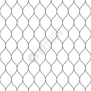 无缝有线网围栏 白色背景上的简单黑色矢量图安全金属监狱障碍链式墙纸外壳边界网格链环图片