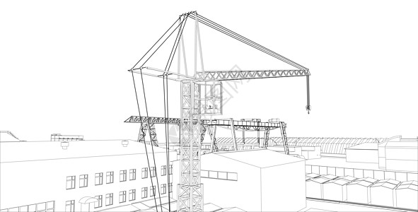 工厦大纲建筑物建筑学白色房子活动框架工程蓝图城市草图图片