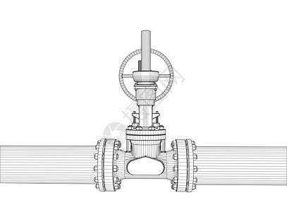 工业阀门  3d 它制作图案黑色白色制造业植物化学品技术管子气体螺栓金属图片