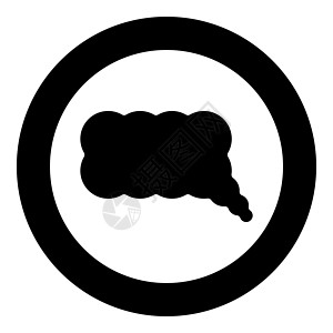 圈子中的评论图标黑色气泡网络艺术空白圆圈圆形讲话讨论思考商业图片