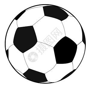 黑人和白人足球或足球球竞赛黑色圆形运动白色世界冠军团队插图锦标赛图片
