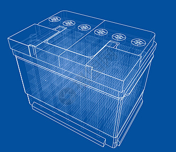 电瓶车轮廓  3 的矢量渲染活力电池工程师累加器草图来源技术工程香椿容量图片
