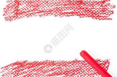 红色抽象纹理由粘贴棒制成图片