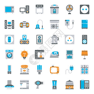 电器咖啡插图抽油烟机冰箱缝纫喇叭搅拌机机器微波遥控图片