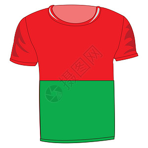 T恤衫旗 马达加斯加图片