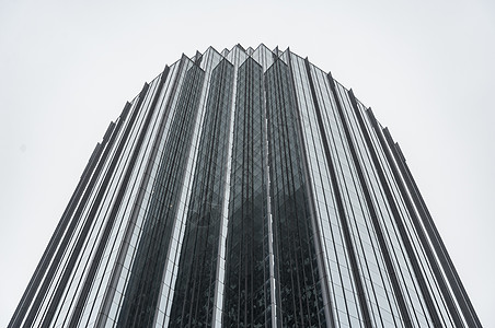 在市中心波士顿的谨慎塔台中心商业建筑学地标建筑天际玻璃城市图片