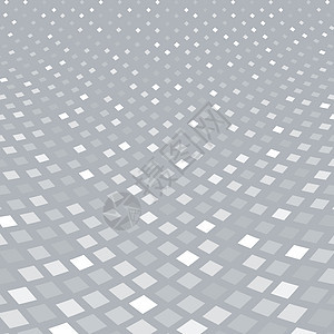 灰色背面的抽象半色白方形图案角度g图片