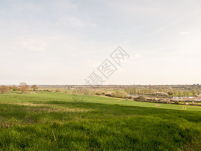 春空地底背景自然Dedham Vale绿色植物场地农田土地森林假期农场国家牧场晴天图片
