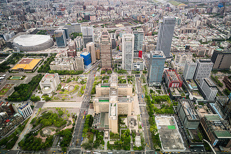 台湾101大楼台北市空中观外观城市省会金融建筑学风景交通摩天大楼建筑旅行背景