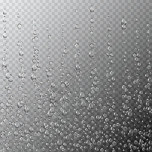 在透明背景下隔离的气泡水下纹理泡沫凝胶水族馆肥皂淋浴粉末圆圈空气蒸汽反射图片