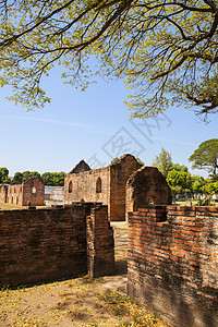 旧城建筑寺庙天空宝塔雕像热带地标旅行建筑学日落图片