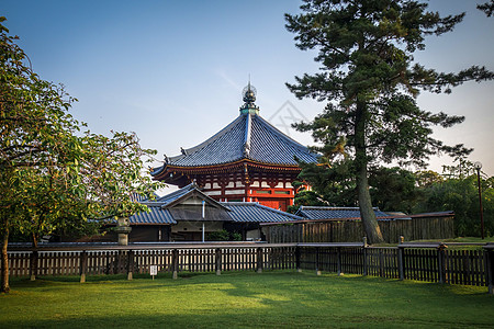 日本奈拉 Kofukuji佛教寺庙宝塔神道天空历史性日落传统神社文化佛教徒建筑图片