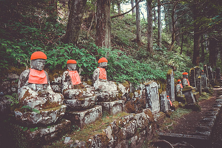 日本雕像日光文化帽子苔藓观光地标纪念碑地藏传统深渊图片