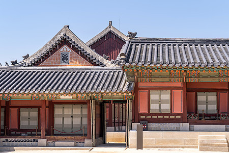 庆博京功宫寺庙地标城市建筑旅游城堡蓝天历史性文化游客图片